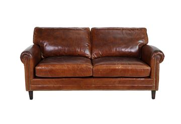 2 pers Læder sofa model Fairfield